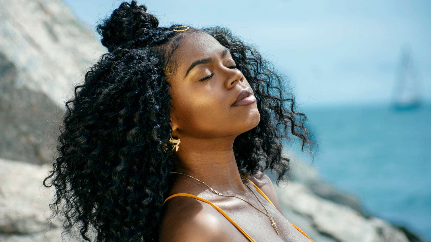 Six wash-and-go styles for summer curls 