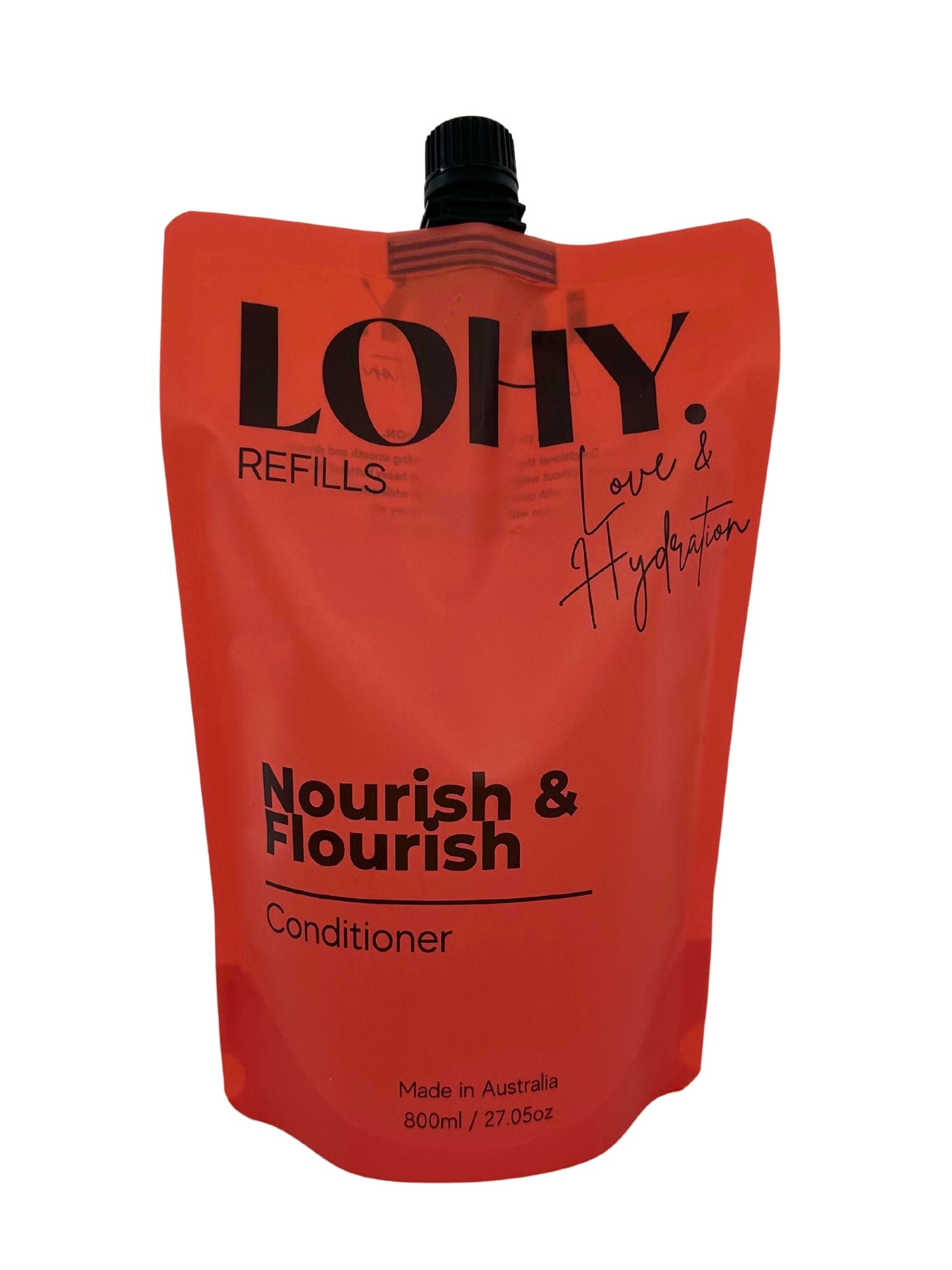 Nourish &amp; Flourish Conditioner 800ml Refill Pouch