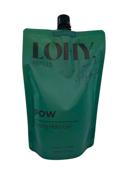 POW Strong Hold Gel 800ml Refill Pouch