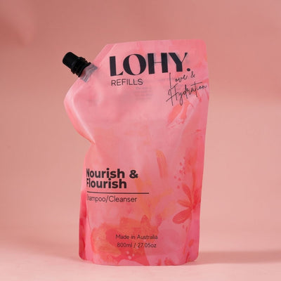 Nourish & Flourish Shampoo 800ml Refill Pouch