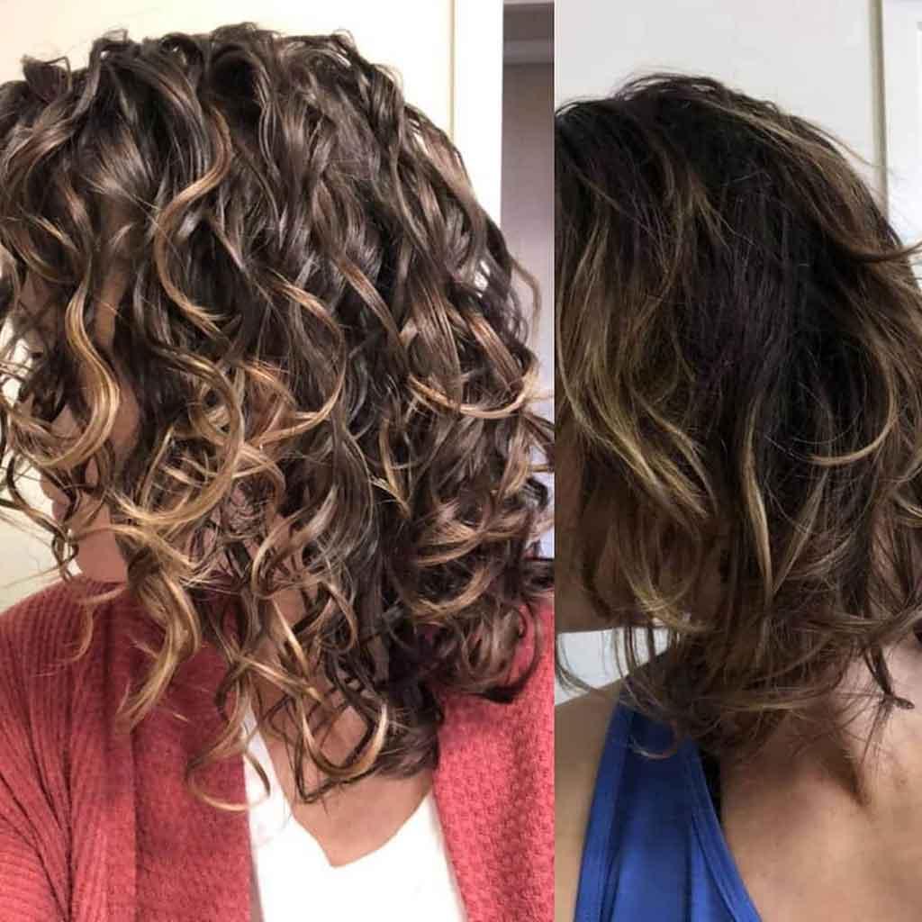 Before and after using Nourish &amp; Flourish Shampoo 1L Yeshair Australia